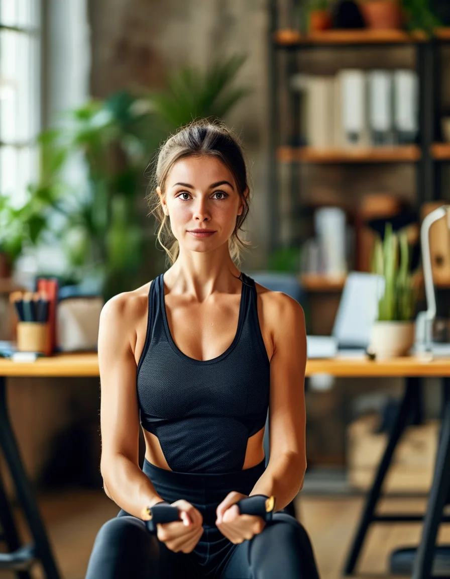 The Desk Drawer Gym: A Resistance Band Under Your Keyboard