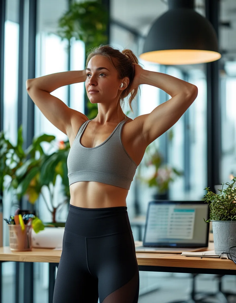 The Lunch-Break Stretch Routine: Undo the Morning's Desk Damage in 10 Minutes