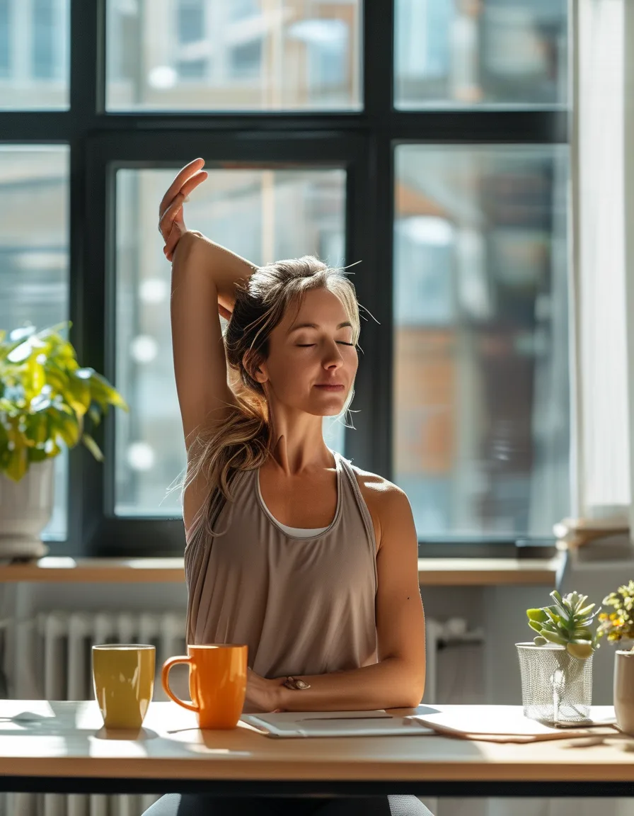 The Lunch-Break Stretch Routine: Undo the Morning's Desk Damage in 10 Minutes